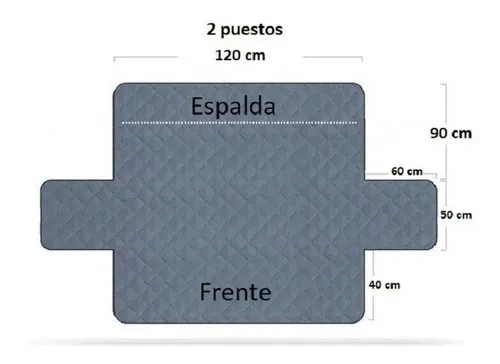 forro protector de sofá doble faz (2 puestos) – escudo antiderrames y mascotas forro protector de sofá doble faz (2 puestos) – escudo antiderrames y mascotas